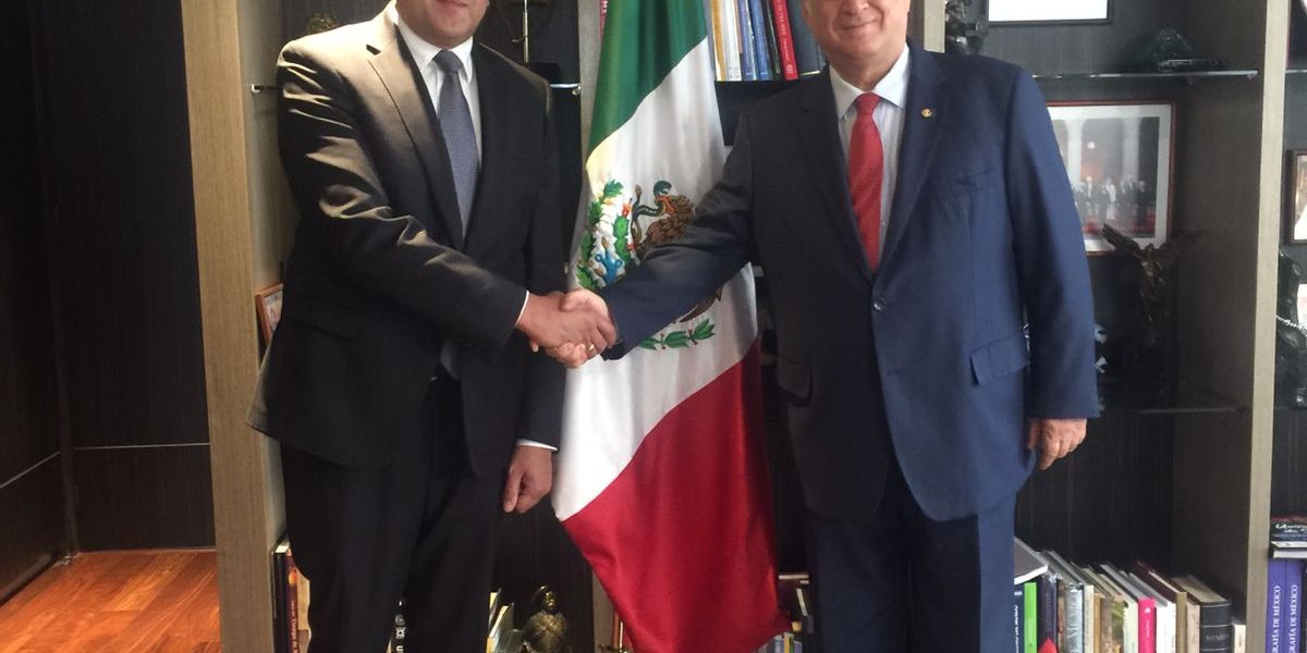 Miguel Torruco y Zurab Pololikashvili 2