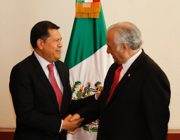 Reunión con Aníbal Gómez, Toledo, embajador de México en Arabia Saudita (2)