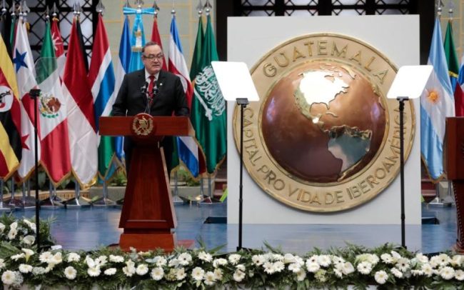 Presidente Alejandro Giammattei