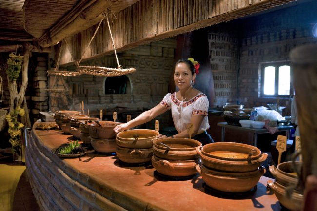 Cocina del restaurante El Edén