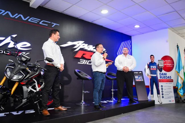 Así presentaron en TVS Motos a Dani Ruedas 21 de oct 2025 (2)
